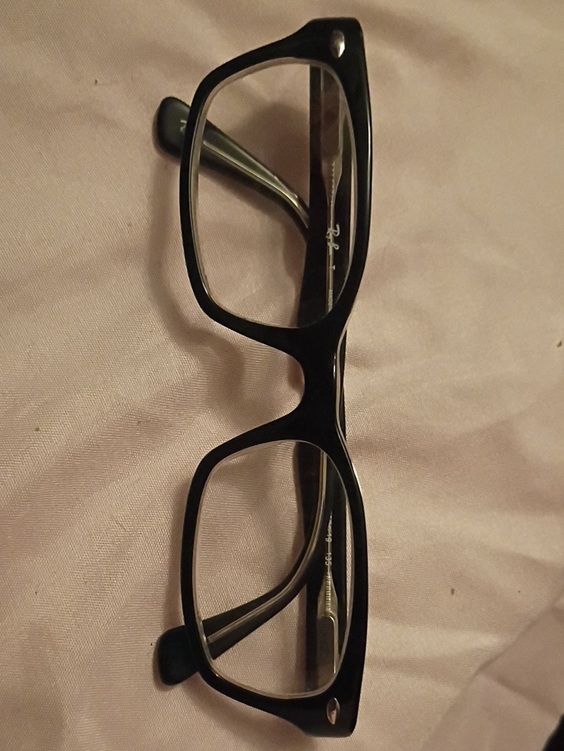 Ray-Ban Black Rectangular Eyeglass Frames